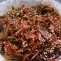 ♪桜餅♪'s cooksnap of when they made お弁当に！ぱぱっときんぴらごぼう.