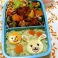 はるななひ's cooksnap of when they made 幼稚園 キャラ弁♡モフィ 風 お弁当.
