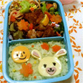はるななひ's cooksnap of when they made 幼稚園 キャラ弁♡モフィ 風 お弁当.