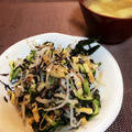 やまこさん's cooksnap of when they made ☆簡単！具だくさんで栄養満点な和え物☆.