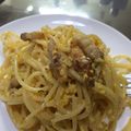 えぬせん1129's cooksnap of when they made ☆簡単カルボナーラ.