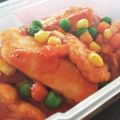 まめ's cooksnap of when they made 驚きの柔らかさ！鶏ムネ肉でチリソース炒め.