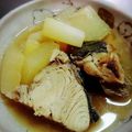 りっぴー's cooksnap of when they made 麺つゆで簡単ぶり大根 煮魚.