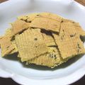 lala99's cooksnap of when they made 豆腐おからチップス♪海苔茶漬け味☆.