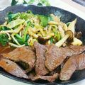 旦那は皿洗い's cooksnap of when they made 牛肉のスタミナ焼き.
