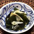 meg115's cooksnap of when they made わかめと筍の塩麹オリーブオイル和え.