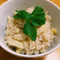 mAyUmIのごはん's cooksnap of when they made めんつゆで簡単もっちもち★たけのこごはん.