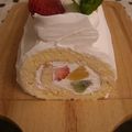 ｋａｏｒｉｎｍａｍａ's cooksnap of when they made ふわふわロールケーキ*♪.
