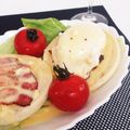 haruchiro's cooksnap of when they made レンジで簡単！エッグベネディクト.
