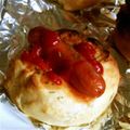 ぽんたぽん2312's cooksnap of when they made オーブントースターでウインナーパン.