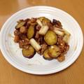 まきっぺ☆☆'s cooksnap of when they made 鶏肉とさつまいもとねぎの甘辛炒め.