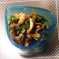 K0A9O0R8U♪'s cooksnap of when they made タケノコとほうれん草のぴりり♪ゴマ和え.