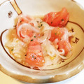 pearl0626's cooksnap of when they made 新玉ねぎとトマトの簡単マリネ.