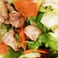 Sakirin24's cooksnap of when they made レタス☆モリモリ♪ゆで鶏中華風サラダ.