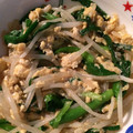 まっちん。's cooksnap of when they made 簡単！にらともやしの卵とじ.