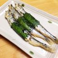 chirochan☆'s cooksnap of when they made ししゃもの青じそ巻き☆.