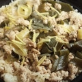 muuuuzn's cooksnap of when they made 土鍋で豚肉とごぼうの炊き込みご飯.
