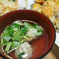 pinokoto's cooksnap of when they made あじのつみれ汁.