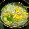 mxtiara's cooksnap of when they made 覚書 白菜とコーンのコンソメスープ.