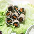 梵☆☆'s cooksnap of when they made 人参とほうれん草の肉巻き.