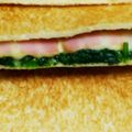 ma___111's cooksnap of when they made ピリッとホットサンド.