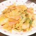 ぺら子's cooksnap of when they made 決めては牛乳♪ あっさりナポリタン.