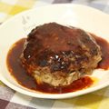 ぽっぽぺぺ's cooksnap of when they made 裏技駆使の絶品ハンバーグ.
