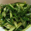 たままri's cooksnap of when they made 簡単！キュウリと大葉の中華和え♪.