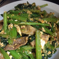 おかちめんこ2511's cooksnap of when they made 豚肉とほうれん草の豆板醤いため.