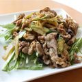 sweetmoka's cooksnap of when they made 豚肉とアスパラガスの味噌炒め.
