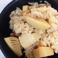 ひよこぶた☆'s cooksnap of when they made 砂糖もミリンも使わないシンプルな筍ご飯.
