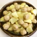 ももんじゃー's cooksnap of when they made 肉だんごと白菜の煮物.