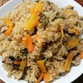 xよっちゃんx's cooksnap of when they made もっちり♪　わらびの山菜おこわ.