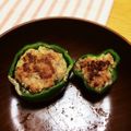 mokotarou's cooksnap of when they made 簡単！ ピーマンの肉詰め超時短バージョン.