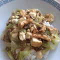 りえぴぃ～'s cooksnap of when they made 麻婆味の 白菜&厚揚げ～丼にも合います♪.