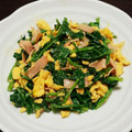 ★すーちゃん★'s cooksnap of when they made ほうれん草たまごのオイマヨ炒め.