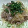 まふ太郎's cooksnap of when they made ＊ひとりカフェ＊レモンでさっぱり塩豚丼.