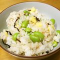 ぽりぽり拓庵's cooksnap of when they made 枝豆チーズおかかご飯〜塩こんぶ入り〜.