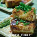 1646's cooksnap of when they made 豆腐ソテーの味噌がらめ。.