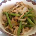 BellmanM's cooksnap of when they made 新玉ねぎとアスパラのバター醤油炒め.