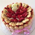 すみきあら's cooksnap of when they made いちごムースのシャルロット♡.