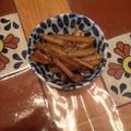 kinufal's cooksnap of when they made フライパンで簡単♡ごぼうのゴマ味噌和え.