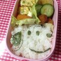 たにたーに's cooksnap of when they made 簡単キャラ弁＊詰めるだけ！スヌーピー弁♪.
