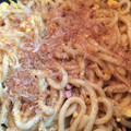 ゆーママぽん's cooksnap of when they made イカの塩辛と卵のバター醤油焼きうどん♪.