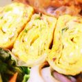 レオン犬's cooksnap of when they made ☆塩麹で卵焼き☆かにかま＆青ネギ入り♪.