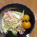 あき0304's cooksnap of when they made キャベツハムの塩レモン粒マスタードサラダ.
