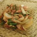 シカゴありさ's cooksnap of when they made 冷凍インゲンとベーコンでこってり.