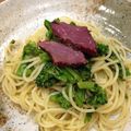 あき0304's cooksnap of when they made 春の旬の菜の花とベーコンのパスタ.