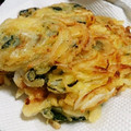 せきりな's cooksnap of when they made わかめ香る♪新たまねぎのかき揚げ.