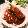 真っ黒なくろすけ's cooksnap of when they made 簡単☆煮込みハンバーグ用デミグラスソース.